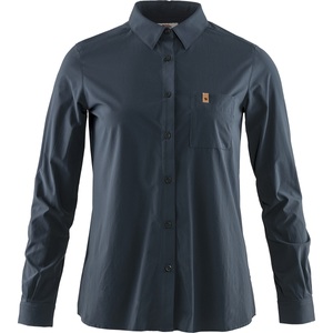FJALLRAVEN, FJÄLLRÄVEN Övik Lite Funktionsbluse Damen, FJÄLLRÄVEN Damen Bluse Övik Lite dunkelblau | S