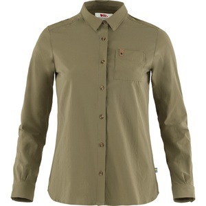 FJALLRAVEN, Fjällräven Damen Övik Lite Bluse (Größe S, Grün)
