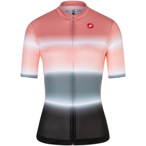 Castelli, Castelli Dolce Trikot Damen rot/grau 2022 M Rennrad Trikots, 