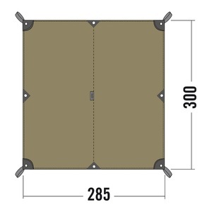 Tatonka, Tatonka - Tarp 2 TC 285cm x 300cm cocoon