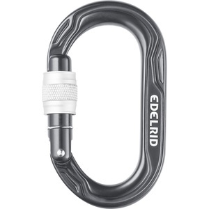 EDELRID, Edelrid Kiwi Screw Karabiner (Grau)