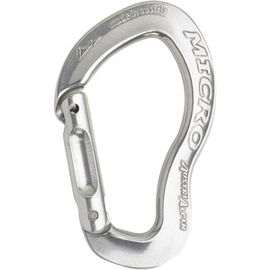 AustriAlpin, AustriAlpin Micro Straight Karabiner (Grau)