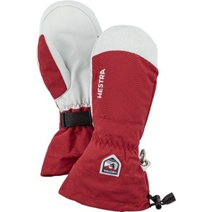 Hestra, Hestra Army Leather Heli Ski Mitt (Größe M, S, Rot)