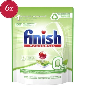 Finish Calgonit, Finish 0% All in 1 Tabs 27 Stück