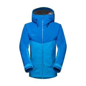 Mammut, Mammut Vielseitig einsetzbare Hardshell-Jacke mit Kapuze blau M, Mammut Vielseitig einsetzbare Hardshelljacke mit Kapuze blau M