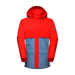 Mammut, Mammut Klassische Hardshell-Kapuzenjacke im Retro-Look Heritage Jacket Men blau M, Mammut Klassische Hardshelljacke im Retro-Look Heritage Jacket Men blau M