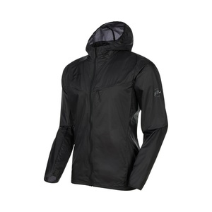 Mammut chaqueta cortavientos con capucha Convey WB Chaqueta Hombre negro XL