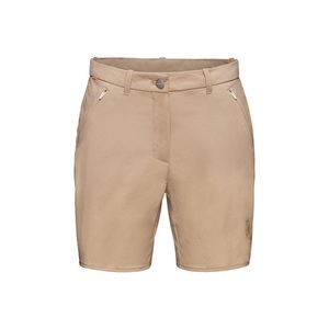 Mammut, Shorts für Damen Hiking Shorts, Mammut Leichte dehnfähige Wandershorts natur-braun-beige EU 44