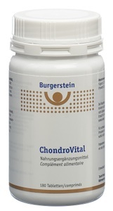 Burgerstein, Burgerstein ChondroVital Tablette (180 Stück), Burgerstein ChondroVital Tabletten Dose 180 Stück