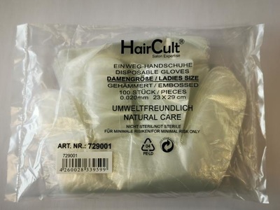 COSMETIC, Einmalhandschuhe geh&auml;mmert, 100 Ex, Einmalhandschuhe geh&auml;mmert, 100 Ex