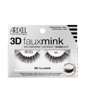 Ardell, Ardell False Lashes - 3D Faux Mink 860, Ardell Faux Mink Ardell Faux Mink 3D 860 kuenstliche_wimpern 1.0 pieces