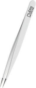 Rubis, rubis Pinzette spitz weiss Inox (1 Stück)