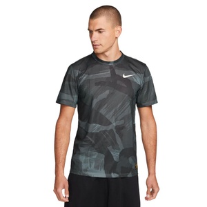 NIKE, Nike Dri-Fit Legend Camouflage All Over Print T-Shirt Herren - Schwarz, 