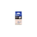 Brother TC-103 Etiketten erstellendes Band Blau auf transparent