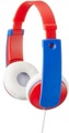 JVC HA-KD7-R Kopfhörer Verkabelt Kopfband Musik Blau, Rot