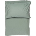 #lavie - Kissenanzug LOUISE - Biobaumwolle - dunkelgrün - 65/100 cm