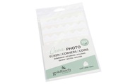 undefined, Goldbuch Fotoecken Crea Weiss - 252 Stück pro Beutel, selbstklebend