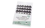 undefined, Goldbuch Fotoecken Crea Schwarz - 252 Stück pro Beutel, selbstklebend