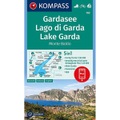 KOMPASS Wanderkarte Gardasee, Lago di Garda, Lake Garda, Monte Baldo - 5in1 Wanderkarte 1:50000 mit Panorama, Aktiv Guide und Detailkarten inklusive Karte zur offline Verwendung in der KOMPASS-App. Fahrradfahren. Segeln.