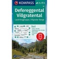 KOMPASS Wanderkarte 45 Defereggental, Villgratental, Lasörlinggruppe, Villgrater Berge 1:50000 - 5in1 Wanderkarte mit Panorama, Aktiv Guide und Detailkarten inklusive Karte zur offline Verwendung in der KOMPASS-App. Fahrradfahren. Skitouren. Langlau