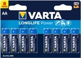 Varta Longlife Power Batterien AA/LR6 8 Stück