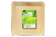 Coop, Palmblatt Teller 24cm quadratisch 10 Stück