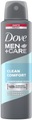 Dove, Dove Men Deo Spray Clean Comfort