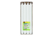 Oecoplan Kerzen weiss 22x24cm FSC 8 Stück