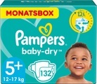 Pampers Baby-Dry, 5+ Junior+, 12-17kg, Monatsbox