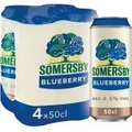 Somersby, Somersby Blueberry 4x50cl