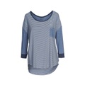 WEEKEND STAPLES Pyjama Oberteil in blau