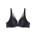 BODY MAKE-UP ILLUSION LACE BH mit Bügel, gefüttert in schwarz