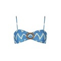 SEASIDE VACAY Bandeau Top in blau