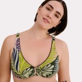 Courtney Bikini Top mit Bügel ungefüttert in grün