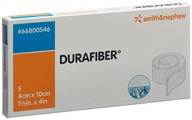 DURAFIBER, DURAFIBER Wundauflage 4x10cm steril (5 Stück)