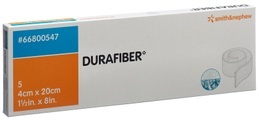 DURAFIBER Wundauflage 4x20cm steril (5 Stück)