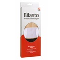 Bilasto Bauchbandage Damen L weiss mit Micro-Klettverschluss (1 Stück)