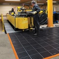 Anti-Ermüdungsmatte gelocht LxB 1020 x 660 mm