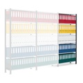 SCHULTE, SCHULTE Aktenregal AF, einseitig, mit Endanschlägen, FL 85 kg, schwarz, HxBxT 1.800 x 1.000 x 300 mm
