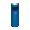 VAR® Ascher-Abfall-Kombination, Standmodell, 16,7 Liter, enzianblau