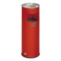 VAR® Ascher-Abfall-Kombination, Standmodell, 16,7 Liter, feuerrot