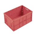 Euronorm-Faltbox Premium, 68 Liter, rot