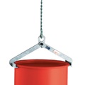 Fasszange für stehende Fässer, TK 500 kg, Fass-Ø 390-650 mm, feuerverzinkt