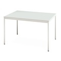 Konferenztisch Klassik, Quadratrohr, BxT 1.200 x 800 mm, Buche