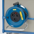 fetra® Kabeltrommel für Werkstattwagen, Kabellänge 25 m