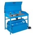 Jungheinrich PROFISHOP, Kleinteilereiniger Premium, Stahlblech mit Deckel, Komplettangebot