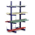 META Kragarmregal GF, doppelseitig, TK pro Arm 220 kg, Höhe 2.000 mm