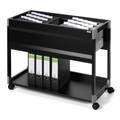 DURABLE Hängemappenwagen für 100 Mappen, 1 Etage, 1 Ablageboden schwarz