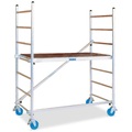 KRAUSE, Montagegerüst Arbeitshöhe (max.): 2.90 m Krause RollTec 710307 Silber 24 kg