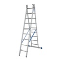 KRAUSE, Mehrzweckleiter KRAUSE®, 3-teilig, Gesamtlänge 6,05 m